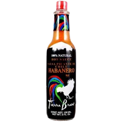 Tierra Brava Hot Sauce Tierra Brava Red Habanero Hot Sauce Sauces I Rubs