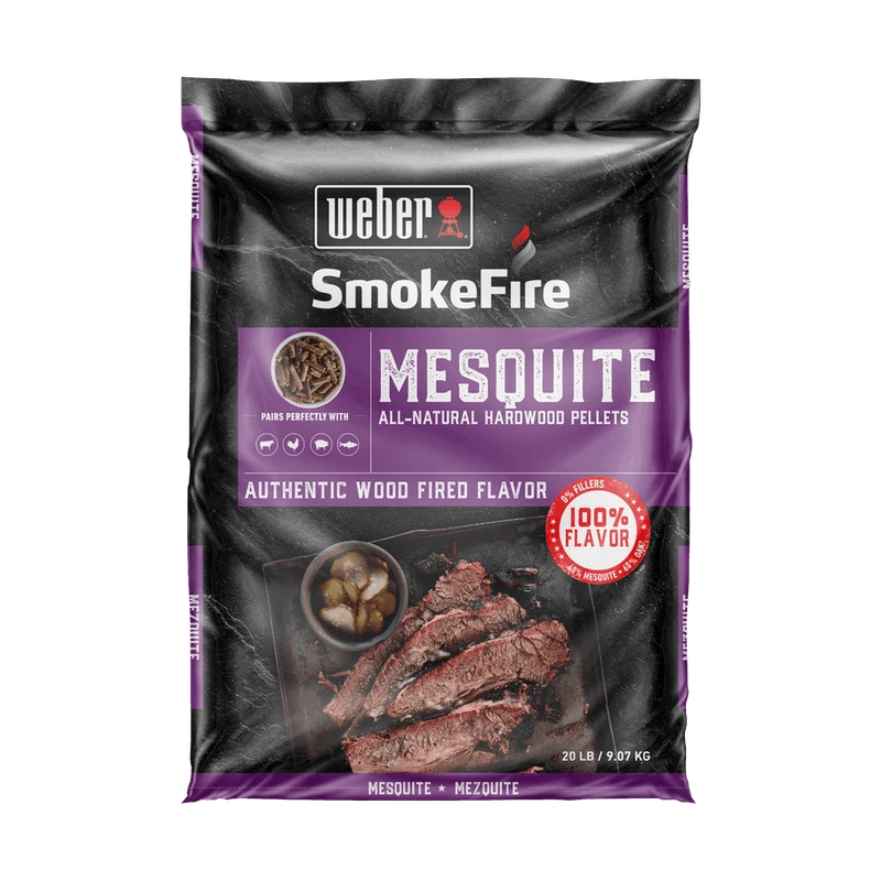 Weber Mesquite All-Natural Hardwood Pellets Fuels 3 Weber Mesquite All-Natural Hardwood Pellets Fuels