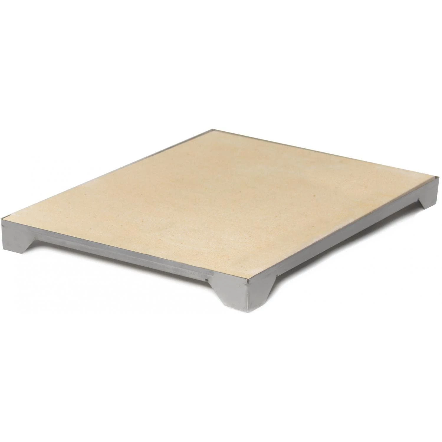 Blaze 14 3/4" Ceramic Pizza Stone With Stainless Steel Tray 3 Blaze 14 3/4" Ceramic Pizza Stone With Stainless Steel Tray