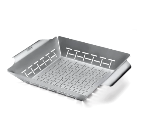 Weber Deluxe Grilling Basket 3 Weber Deluxe Grilling Basket