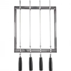 Napoleon BBQ Cookware Napoleon Pro Series Stainless Steel Rotating Skewer Rack