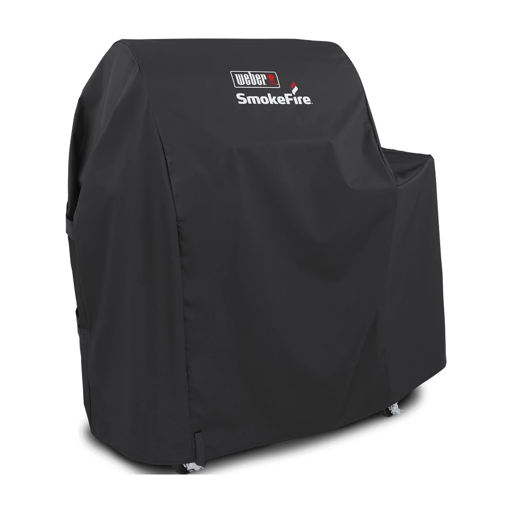 Weber SmokeFire EX4 24" Premium Polyester Pellet Grill Cover 3 Weber SmokeFire EX4 24" Premium Polyester Pellet Grill Cover