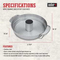 Weber Poultry Roaster - GBS Cookware 19 Weber Poultry Roaster - GBS Cookware
