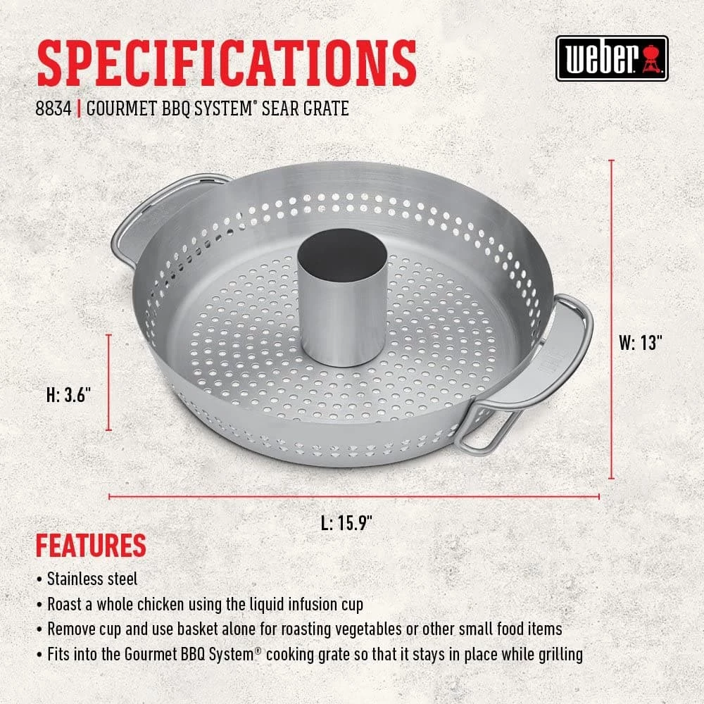 Weber Poultry Roaster - GBS Cookware 11 Weber Poultry Roaster - GBS Cookware