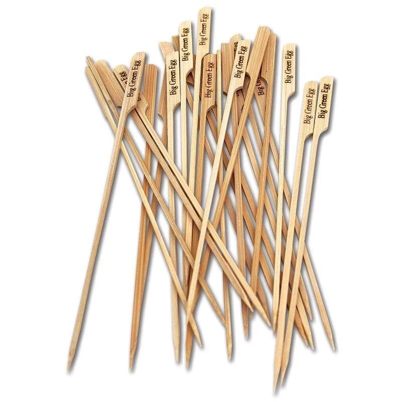Big Green Egg All Natural Bamboo Skewers (25 Pack) Skewers I Kabobs 3 Big Green Egg All Natural Bamboo Skewers (25 Pack) Skewers I Kabobs