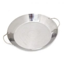 Big Poppa Smoker's BBQ Rubs Big Green Egg Stainless Stir-Fry & Paella Grill Pan Cookware