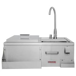 Refrigeration Blaze 30" Beverage Center With Sink & Ice Bin Cooler