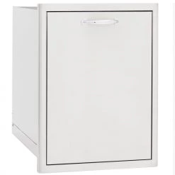 Blaze 20" Roll-Out Stainless Steel Double Trash / Recycling Bin