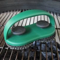 Big Green Egg Stainless Steel Mesh Dual Head Grid & Stone Scrubber