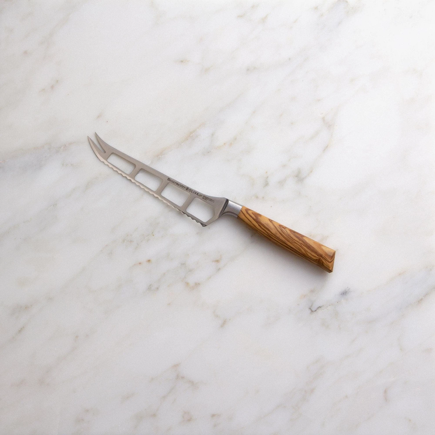 Messermeister Oliva Elite Cheese & Tomato Knife 3 Messermeister Oliva Elite Cheese & Tomato Knife