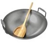 Big Green Egg Carbon Steel Grill Wok W/ Bamboo Spatula