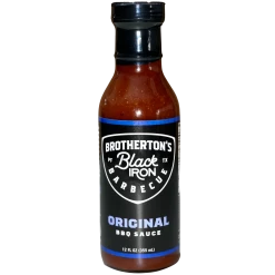 Burnt Ends Sauce Company Sauces I Rubs Brotherton's Black Iron Barbecue Sauce