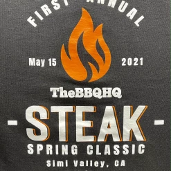 TheBBQHQ 1st Annual Spring Classic Steak Cook-Off T-Shirt Clothing