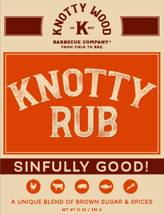 Knotty Wood BBQ Sauces I Rubs Knotty Rub Sinfully Good 4 Knotty Wood BBQ Sauces I Rubs Knotty Rub Sinfully Good