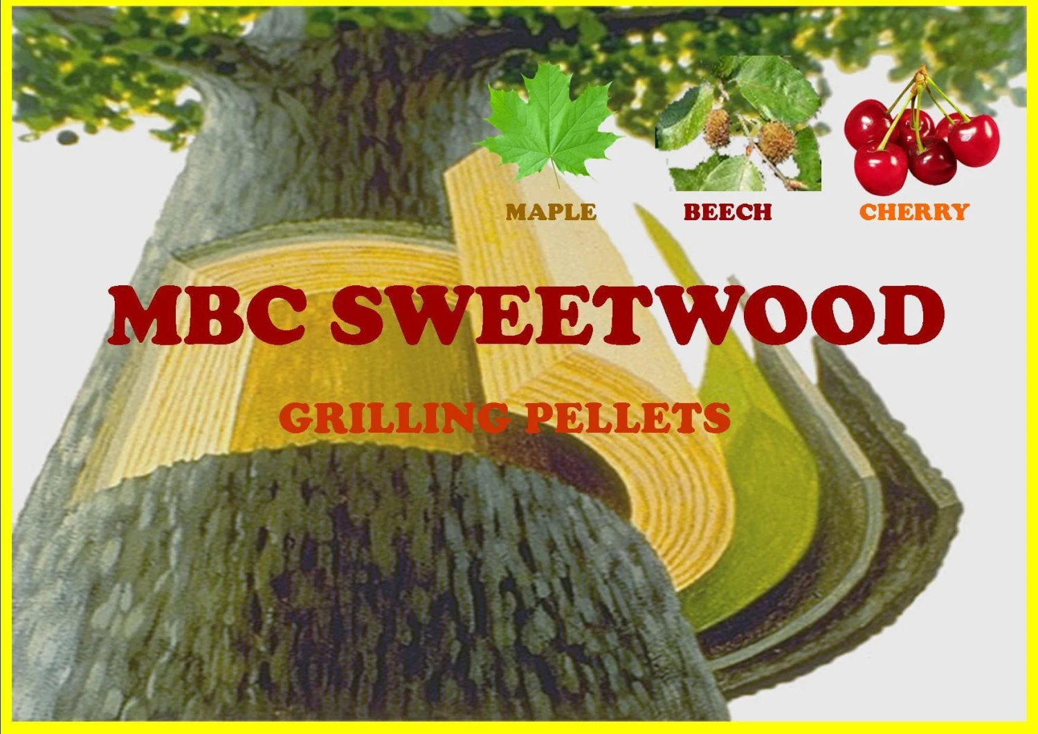 Lumberjack Sweetwood MBC Blend Pellets (20lb) 3 Lumberjack Sweetwood MBC Blend Pellets (20lb)