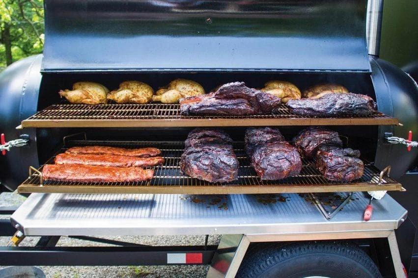 Meadow Creek TS-120 Trailer Offset Smoker 9 Meadow Creek TS-120 Trailer Offset Smoker