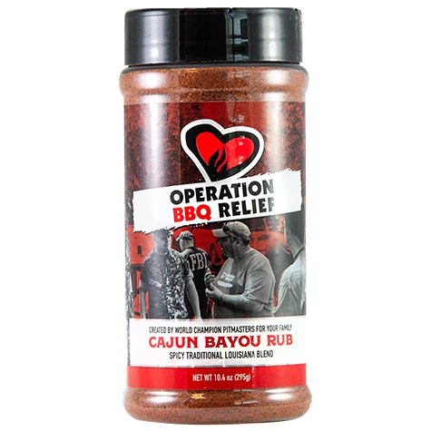 Operation BBQ Relief Cajun Bayou Rub Sauces I Rubs 3 Operation BBQ Relief Cajun Bayou Rub Sauces I Rubs