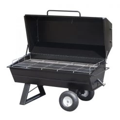 Meadow Creek PR60 60″ Charcoal Pig Roaster Grills I Smokers