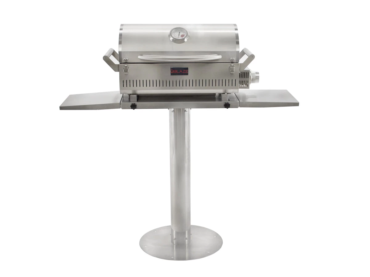 BBQ Islands Blaze Professional LUX 17" Portable Grill Pedestal 4 BBQ Islands Blaze Professional LUX 17" Portable Grill Pedestal