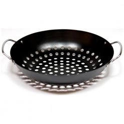 Cookware Big Green Egg Non Stick Perforated Wok