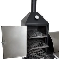 Pitts And Spitts Ultimate Smoker Pit W/ Upright Smoker Offset 7 Pitts And Spitts Ultimate Smoker Pit W/ Upright Smoker Offset