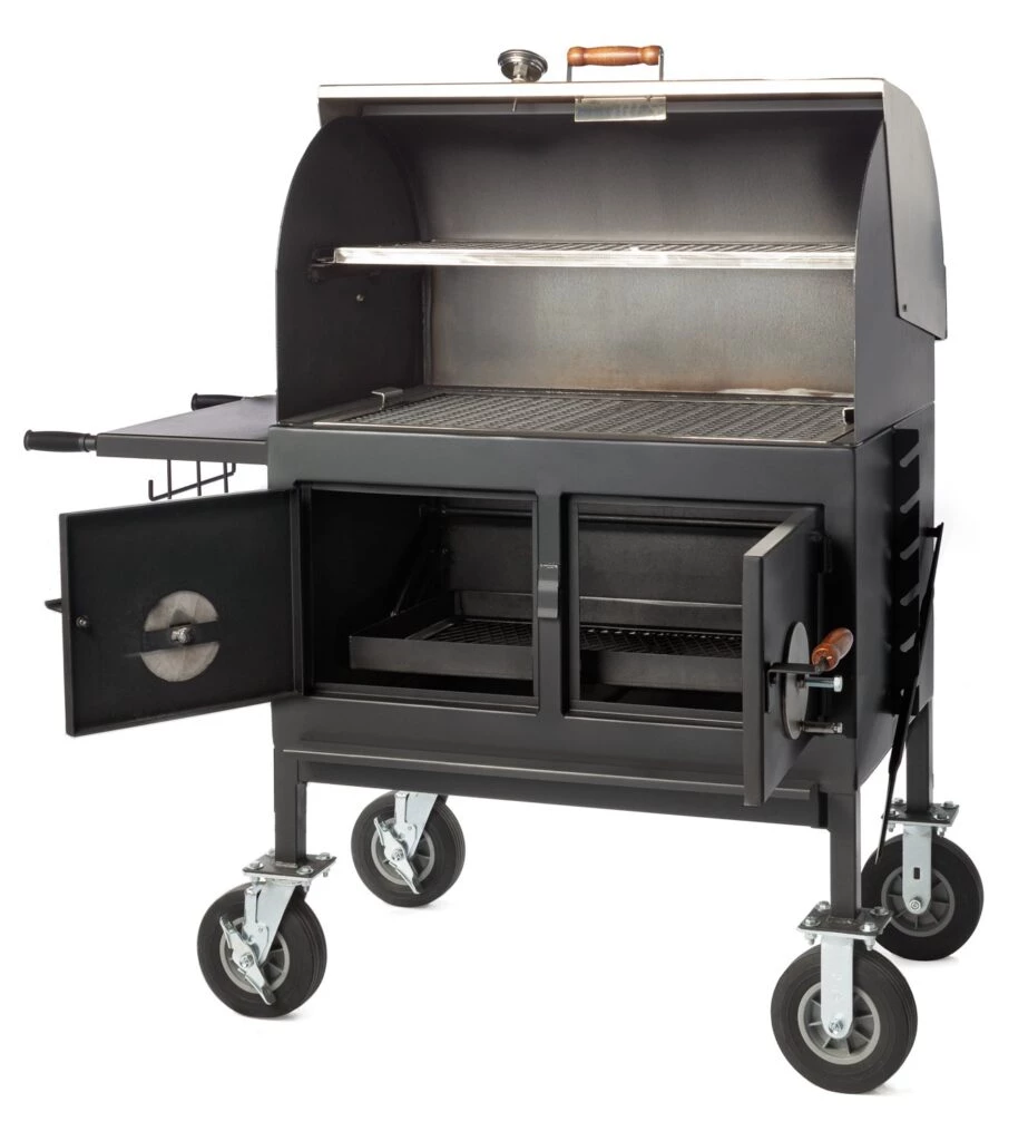 Pitts And Spitts Adjustable Charcoal Grill 4 Pitts And Spitts Adjustable Charcoal Grill