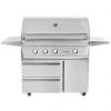 Twin Eagles 42" Grill Base W/ Storage Drawers, Single Door