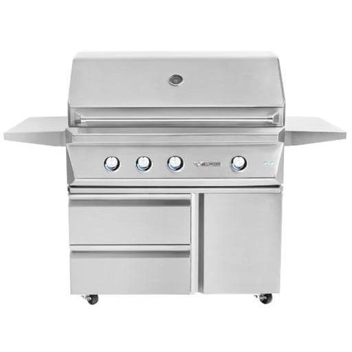 Twin Eagles 42" Grill Base W/ Storage Drawers, Single Door 3 Twin Eagles 42" Grill Base W/ Storage Drawers, Single Door