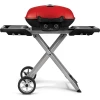 Napoleon BBQ Napoleon TravelQ 285X With Scissor Cart And Griddle - Red