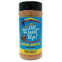 All Q'ued Up - Rockin' Rooster Chicken Rub