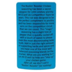 All Q'ued Up - Rockin' Rooster Chicken Rub