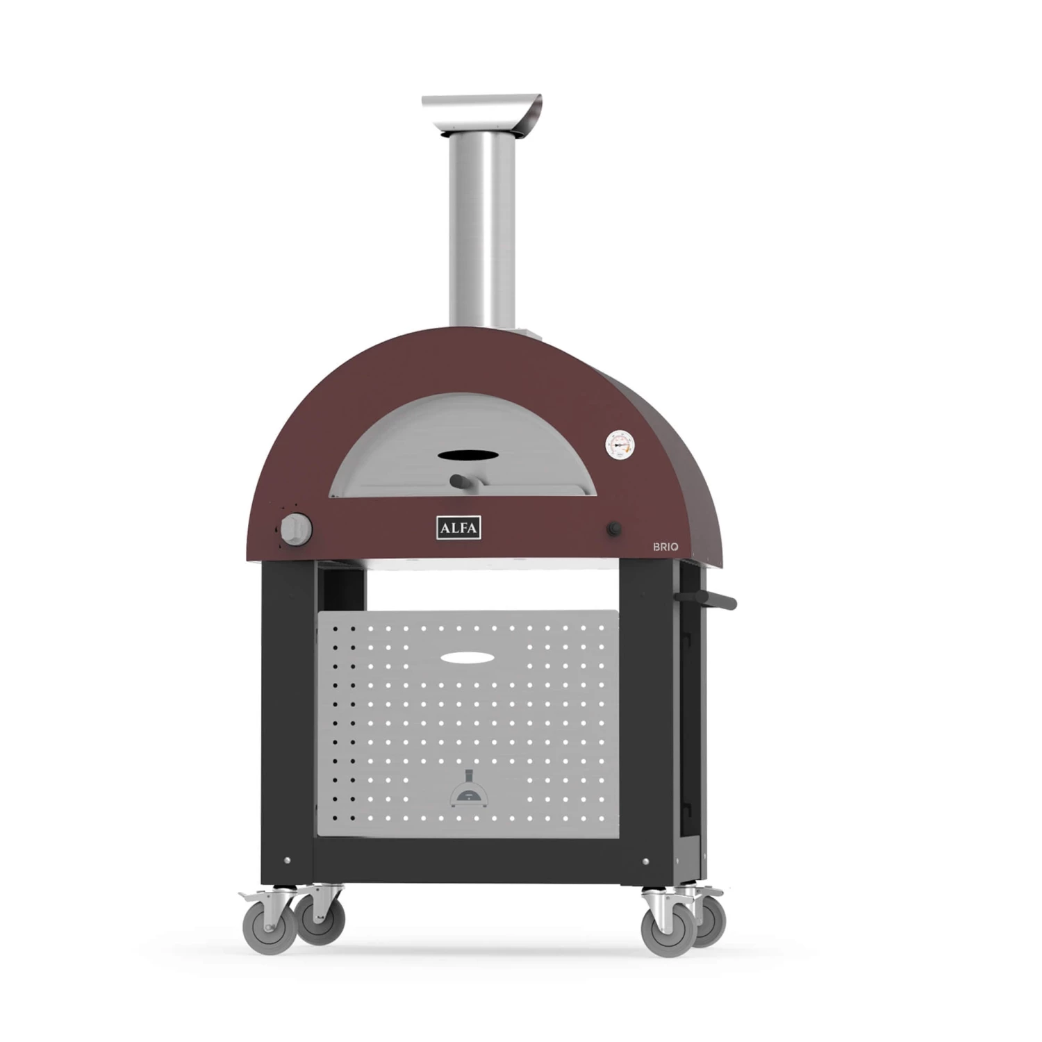 Alfa Brio 40" Outdoor Gas/Wood-Fired Pizza Oven Grills I Smokers 5 Alfa Brio 40" Outdoor Gas/Wood-Fired Pizza Oven Grills I Smokers