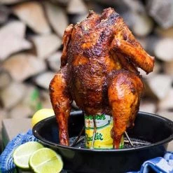 Big Green Egg Folding Beer Can Vertical Chicken Roaster Cookware 9 Big Green Egg Folding Beer Can Vertical Chicken Roaster Cookware