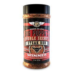 Big Poppa Smoker's BBQ Rubs Sauces I Rubs Big Poppa Smokers Double Secret Steak Rub