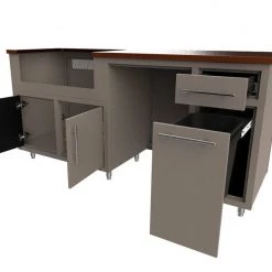 Challenger Designs Coastal 73.5 GRW BBQ Islands