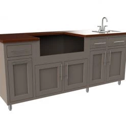 Challenger Designs Coastal 80.875 WGDDS BBQ Islands