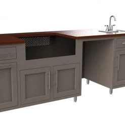 Challenger Designs Coastal 90.125 WGRS BBQ Islands