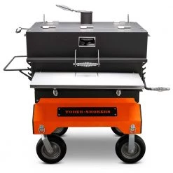 Yoder Smokers 24x36 Competition Cart Flat Top Charcoal