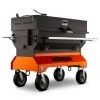 Charcoal Yoder Smokers 24x48 Competition Cart Flat Top
