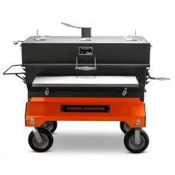 Charcoal Yoder Smokers 24x48 Competition Cart Flat Top 16 Charcoal Yoder Smokers 24x48 Competition Cart Flat Top