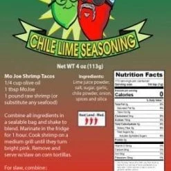 Sauces I Rubs Suckle Busters Mo Joe Chile Lime Seasoning