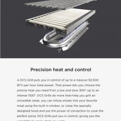 DCS Series 7 Traditional 36-Inch Built-In Gas Grill With Rotisserie