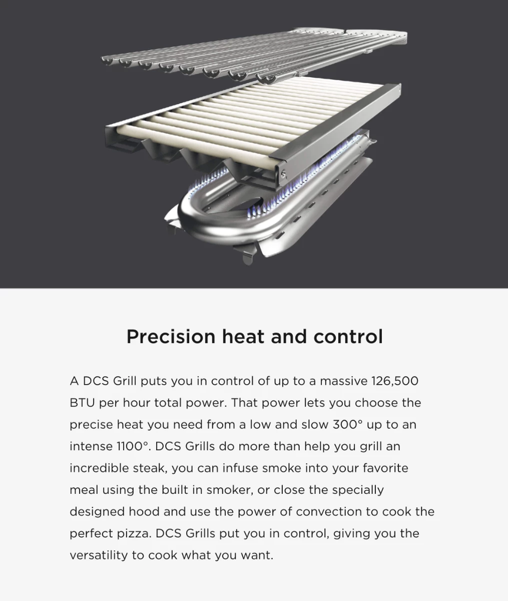 DCS Series 7 Traditional 48-Inch Built-In Gas Grill With Double Side Burner & Rotisserie 9 DCS Series 7 Traditional 48-Inch Built-In Gas Grill With Double Side Burner & Rotisserie