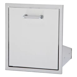 Delta Heat 18" Roll-Out Stainless Steel Propane Tank / Trash Bin Storage