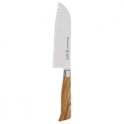 Messermeister Oliva Elite Kullenschliff Santoku Knife
