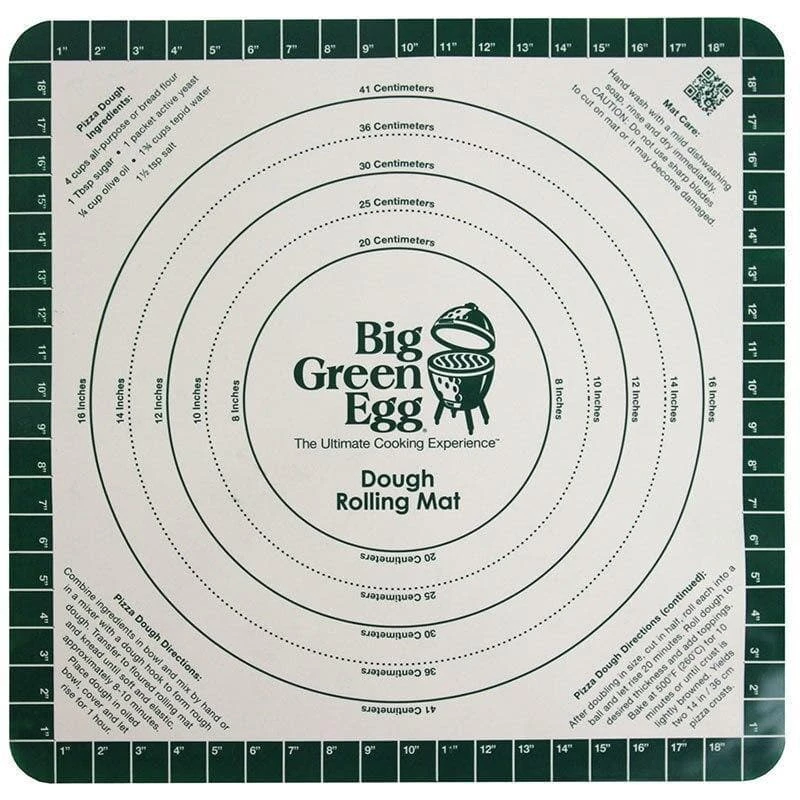 Cookware Big Green Egg Silicone Pizza Dough Recipe Mat 3 Cookware Big Green Egg Silicone Pizza Dough Recipe Mat