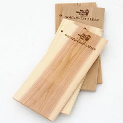 Big Green Egg Red Oak Natural Grilling Planks - 2 Pack (11") Cookware