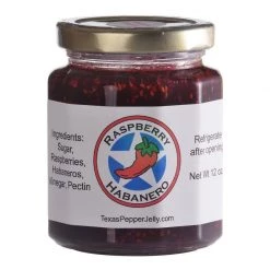 Texas Pepper Jelly Raspberry Habanero Pepper Jelly