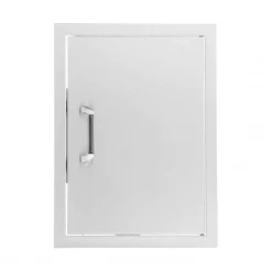 Pacific Coast Manufacturing (PCM) PCM 18" Stainless Steel Reversible Single Vertical Access Door Access Doors