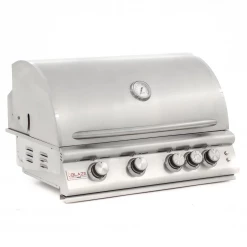 Blaze Premium LTE Marine Grade 32" 4-Burner Built-In Gas Grill With Rear Infrared Burner & Grill Lights